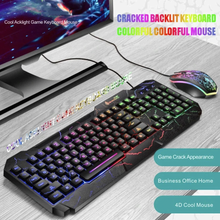 Load image into Gallery viewer, Dragon X RGB Gaming Keyboard and Mouse Set