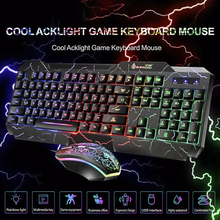 Load image into Gallery viewer, Dragon X RGB Gaming Keyboard and Mouse Set