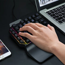 Load image into Gallery viewer, Dragon RGB One Hand Gaming Keyboard