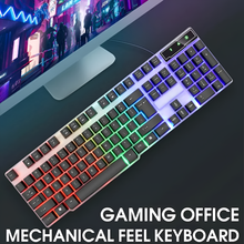 Load image into Gallery viewer, Dragon Glow USB Backlit Gaming Keyboard