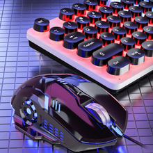 Load image into Gallery viewer, Dragon BX9 LED Backlight Gaming Keyboard Mouse Set