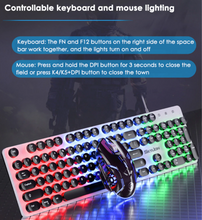 Load image into Gallery viewer, Dragon BX9 LED Backlight Gaming Keyboard Mouse Set