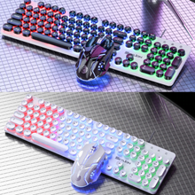 Load image into Gallery viewer, Dragon BX9 LED Backlight Gaming Keyboard Mouse Set