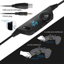 Load image into Gallery viewer, Dragon G3X Stereo RGB Gaming Headset with Microphone
