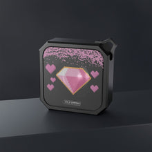 Load image into Gallery viewer, Ninja Dragons Kawaii Diamonds and Hearts Retro Pixel Waterproof Bluetooth Speaker