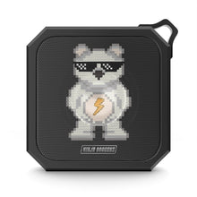 Load image into Gallery viewer, Ninja Dragons Teddy Bear Retro Pixel Waterproof Bluetooth Speaker