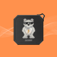Load image into Gallery viewer, Ninja Dragons Teddy Bear Retro Pixel Waterproof Bluetooth Speaker
