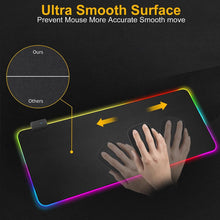 Load image into Gallery viewer, Ninja Dragons RGB Gaming 1 Touch Light Up Mouse Pad 11.8&quot; x 31&quot;

