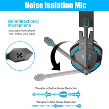 Load image into Gallery viewer, Ninja Dragons LED 3.5MM Stereo Gaming Headphone with Microphone