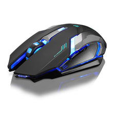 Load image into Gallery viewer, Ninja Stealth Wireless 1600 DPI LED Color Changing LED Gaming Mouse