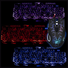 Load image into Gallery viewer, Thunder Fire 2.4G Gaming Keyboard and Mouse Set
