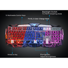 Load image into Gallery viewer, Thunder Fire 2.4G Gaming Keyboard and Mouse Set
