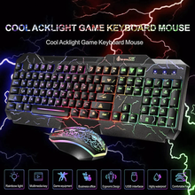 Load image into Gallery viewer, Dragon X RGB Gaming Keyboard and Mouse Set
