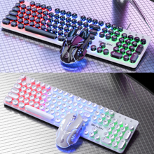 Load image into Gallery viewer, Dragon BX9 LED Backlight Gaming Keyboard Mouse Set
