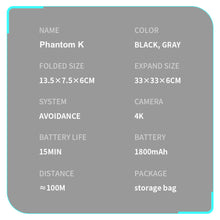 Load image into Gallery viewer, Ninja Dragon Phantom K PRO 4 Way Anti Collision Smart Drone With Optical Flow
