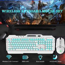 Load image into Gallery viewer, Ninja Dragon Wireless Metal Gaming Mechanical Keyboard and Mouse Set
