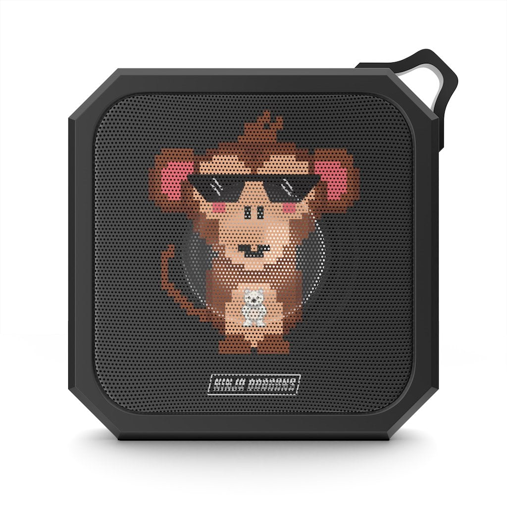 Ninja Dragons Monkey Retro Pixel Waterproof Bluetooth Speaker