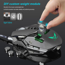 Load image into Gallery viewer, Ninja M1 Wired 3200 DPI 7 Programmable Buttons Breathing Light Gaming Mouse
