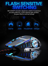 Load image into Gallery viewer, Ninja Dragons Professional 8D 8D 3200DPI Adjustable Wired Optical LED Gaming Mouse
