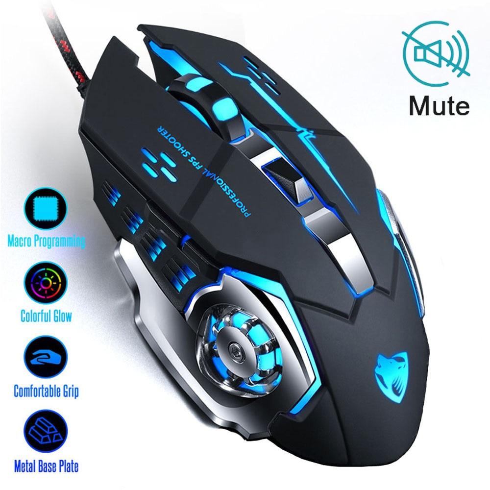 Ninja Dragons Professional 8D 8D 3200DPI Adjustable Wired Optical LED Gaming Mouse