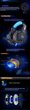 Load image into Gallery viewer, Ninja Dragon Stealth G21Z LED Vibration Gaming Headphone with Microphone
